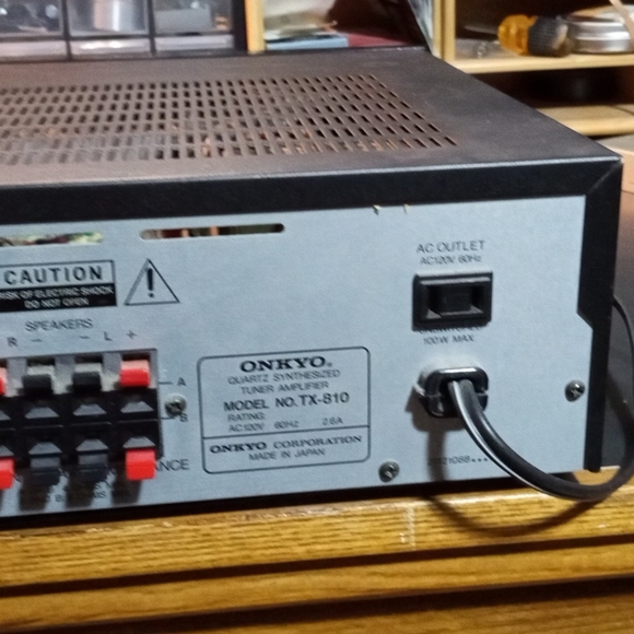 Onkyo quartz synthesized tuner amplifier - Picture 7 of 7